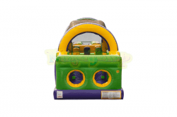 obstacle course rental sapulpa oklahoma 4 1724614276 30' Lime Green Backyard Obstacle Challenge