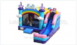 Unicorn Combo w/ Water Slide unicorn bounce house combo rental tulsa ok 4 1724618890 Unicorn Combo w/ Water Slide